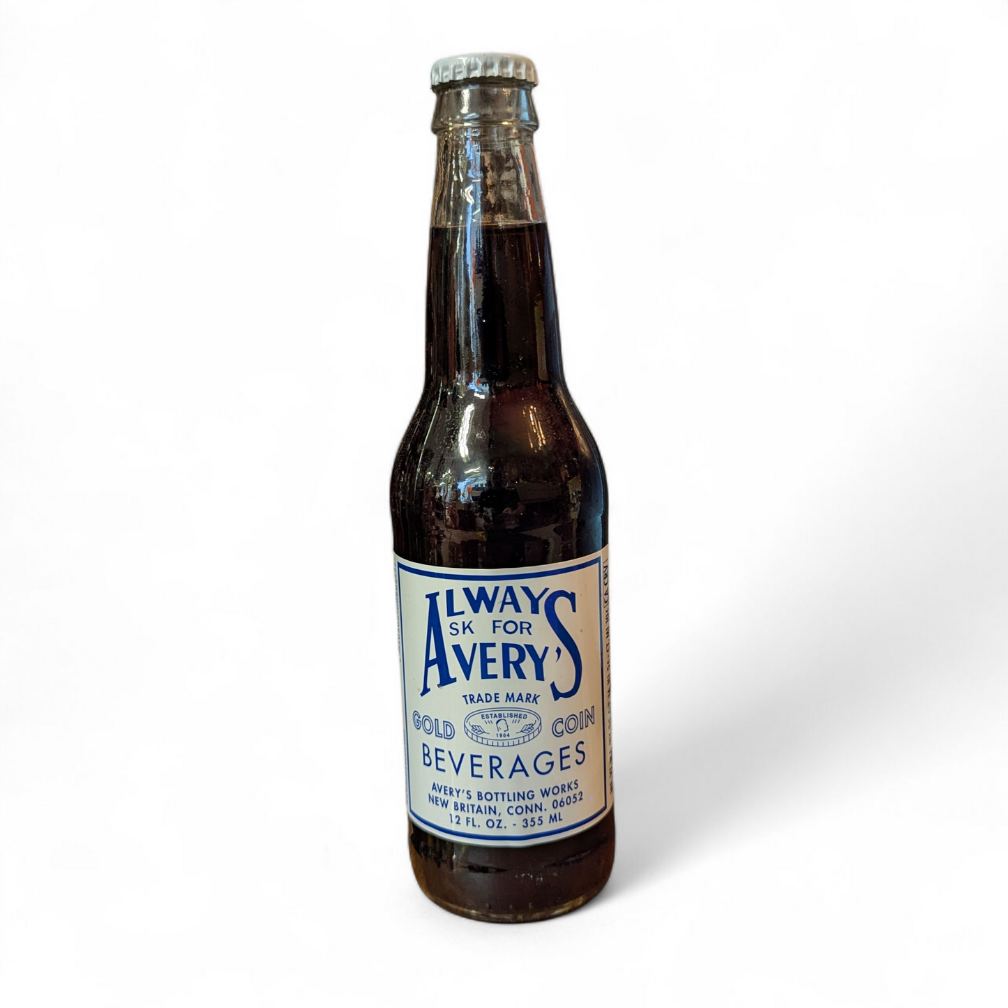 Avery's Black Raspberry Soda
