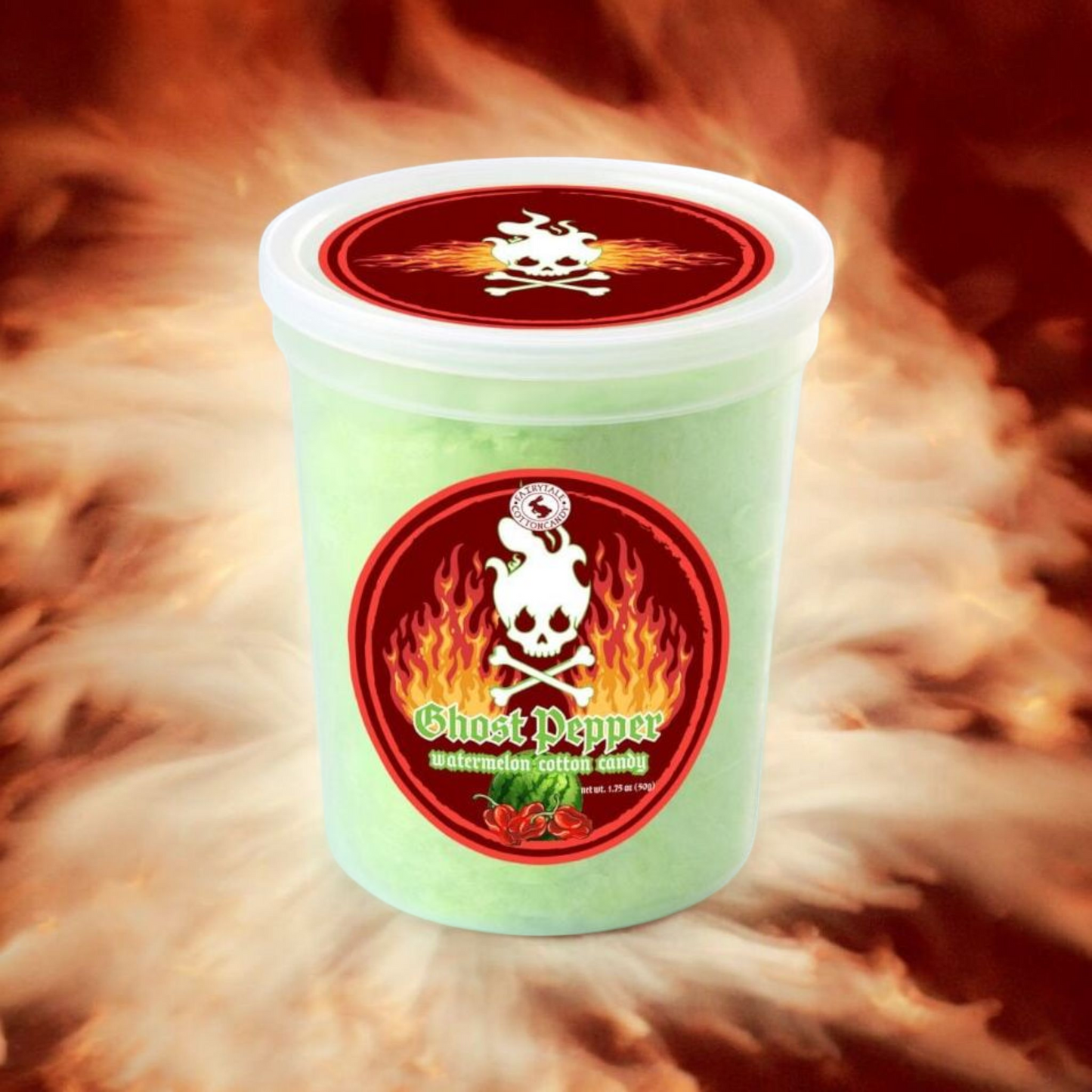 Ghost Pepper Watermelon Cotton Candy