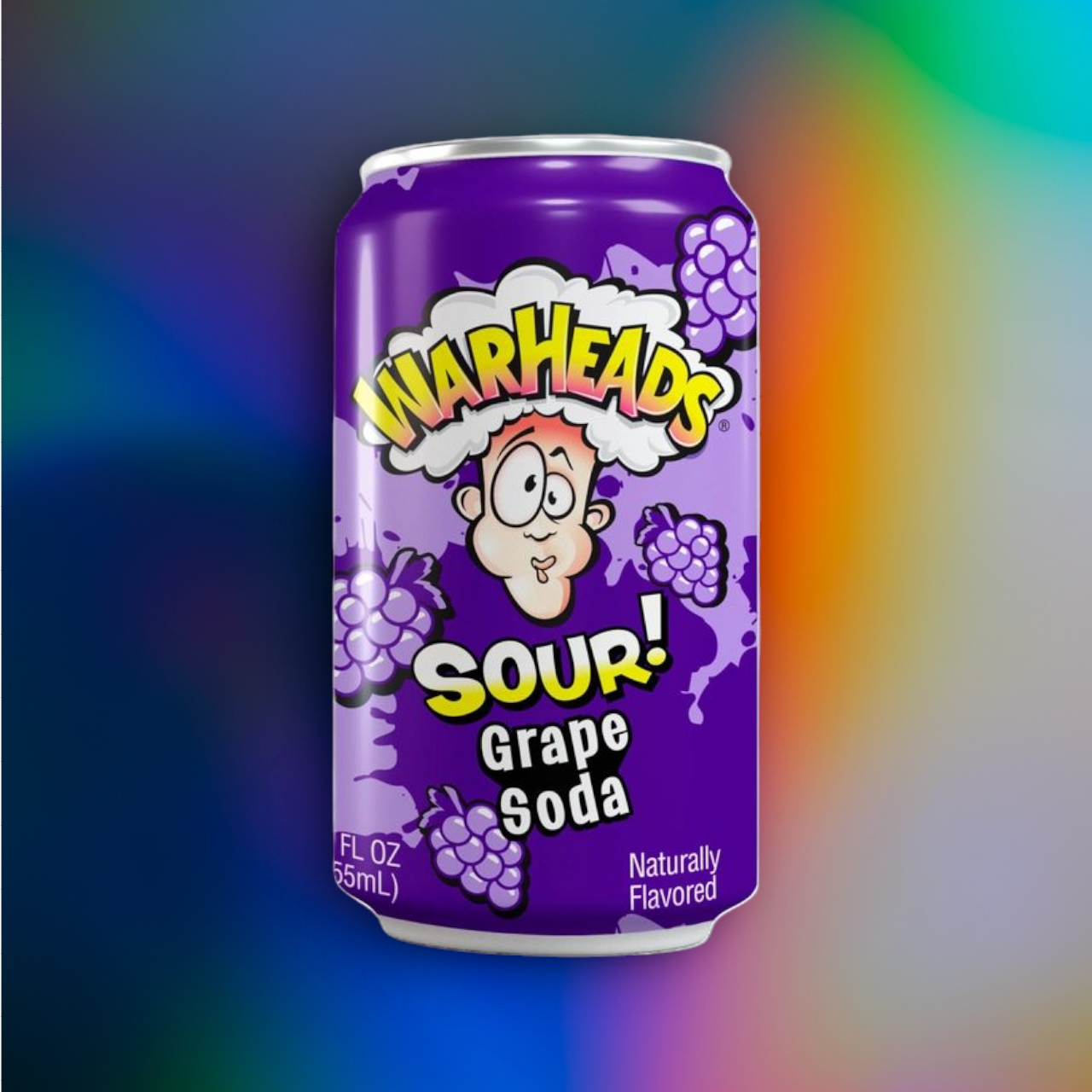 Warheads Grape Soda