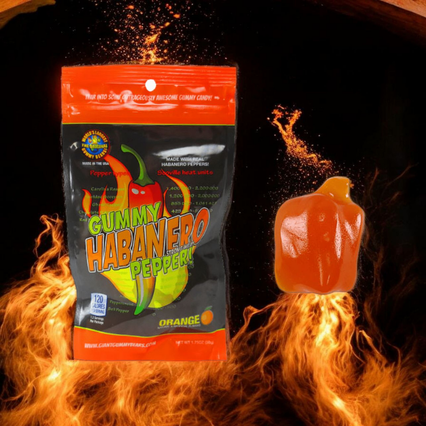 GBC Gummy Habanero Pepper (Very Hot)