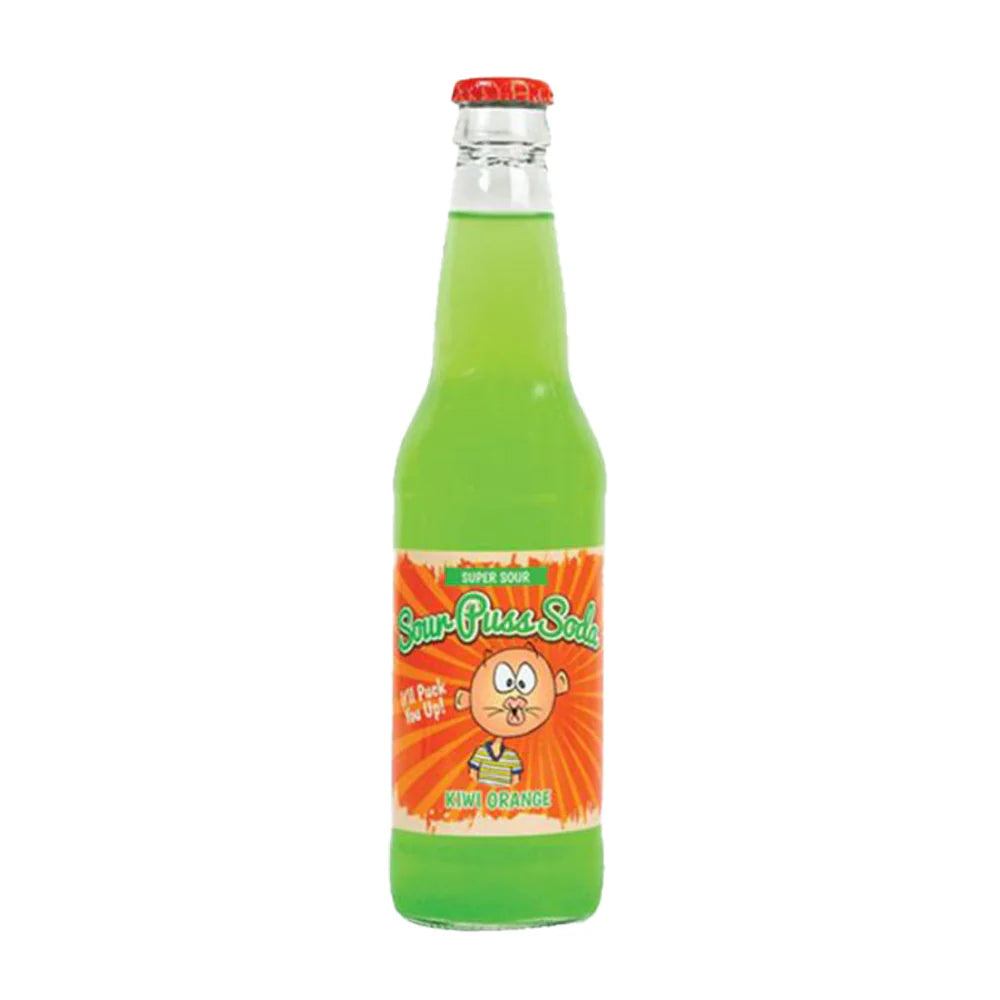 Avery's Kiwi Orange Sour Puss Soda