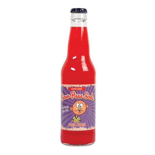 Avery's Fruit Punch Sour Puss Soda