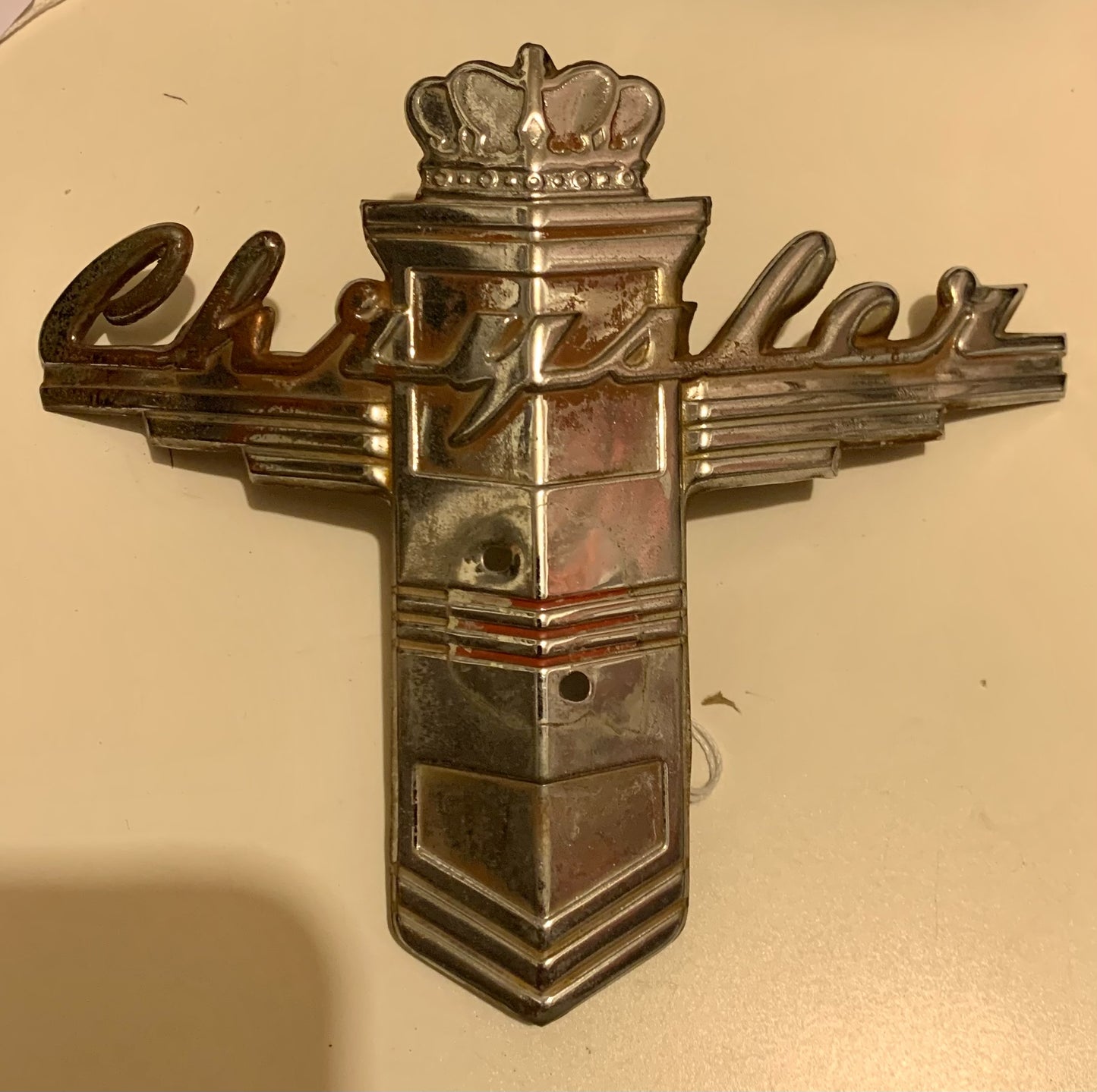 Chrysler Front Head Badge