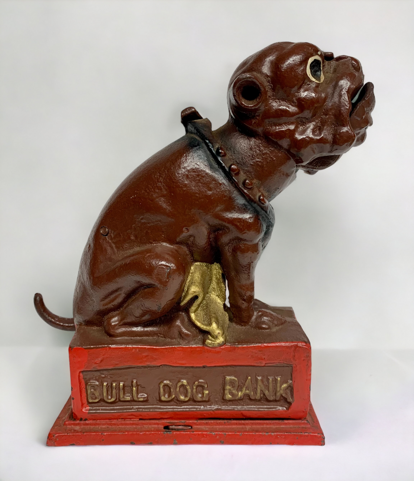 Cast Iron Bulldog Bank