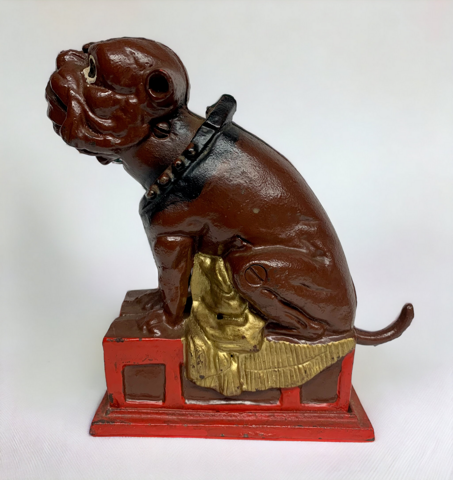 Cast Iron Bulldog Bank