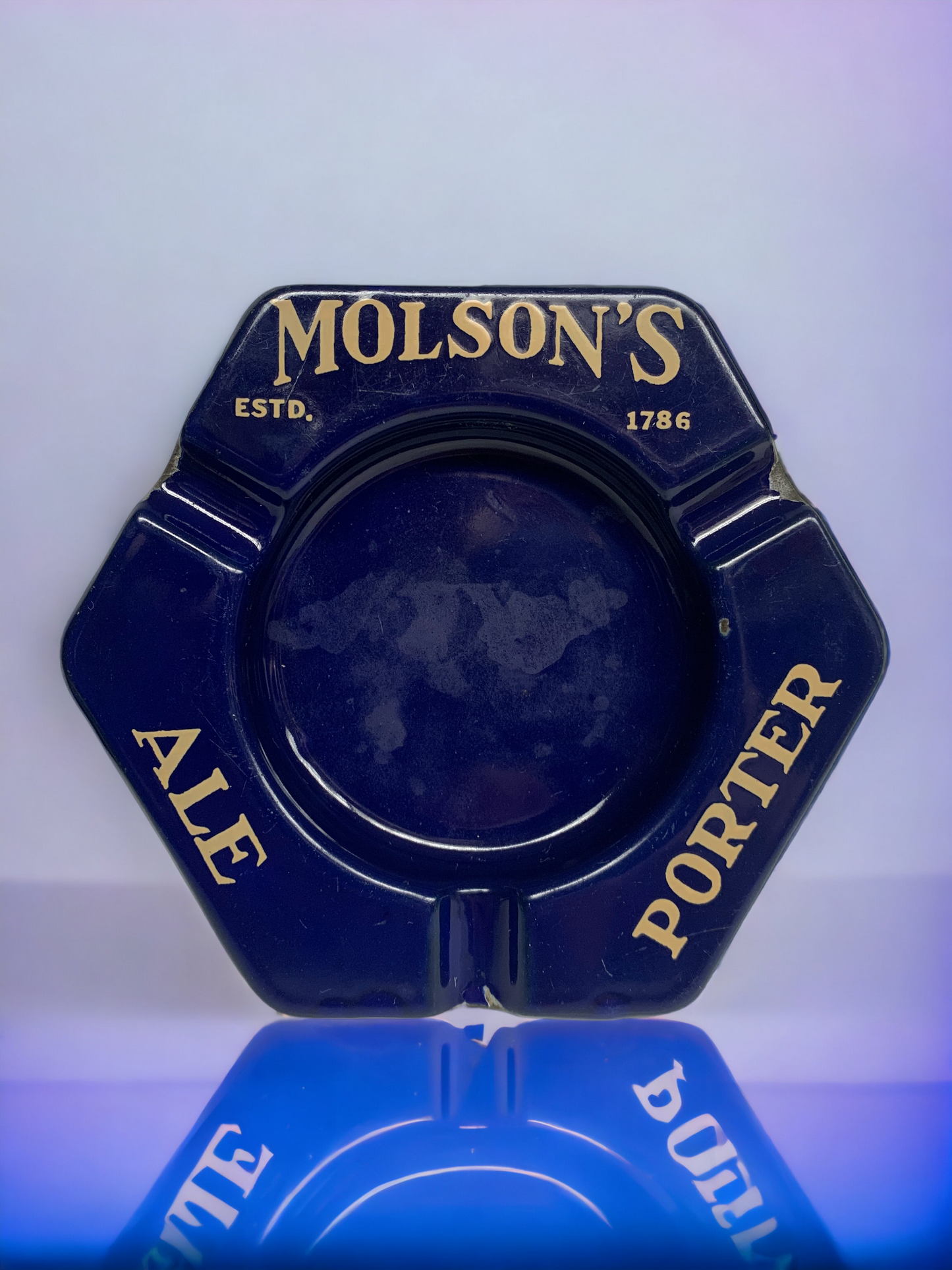 Molson's Ale Porter Ashtray