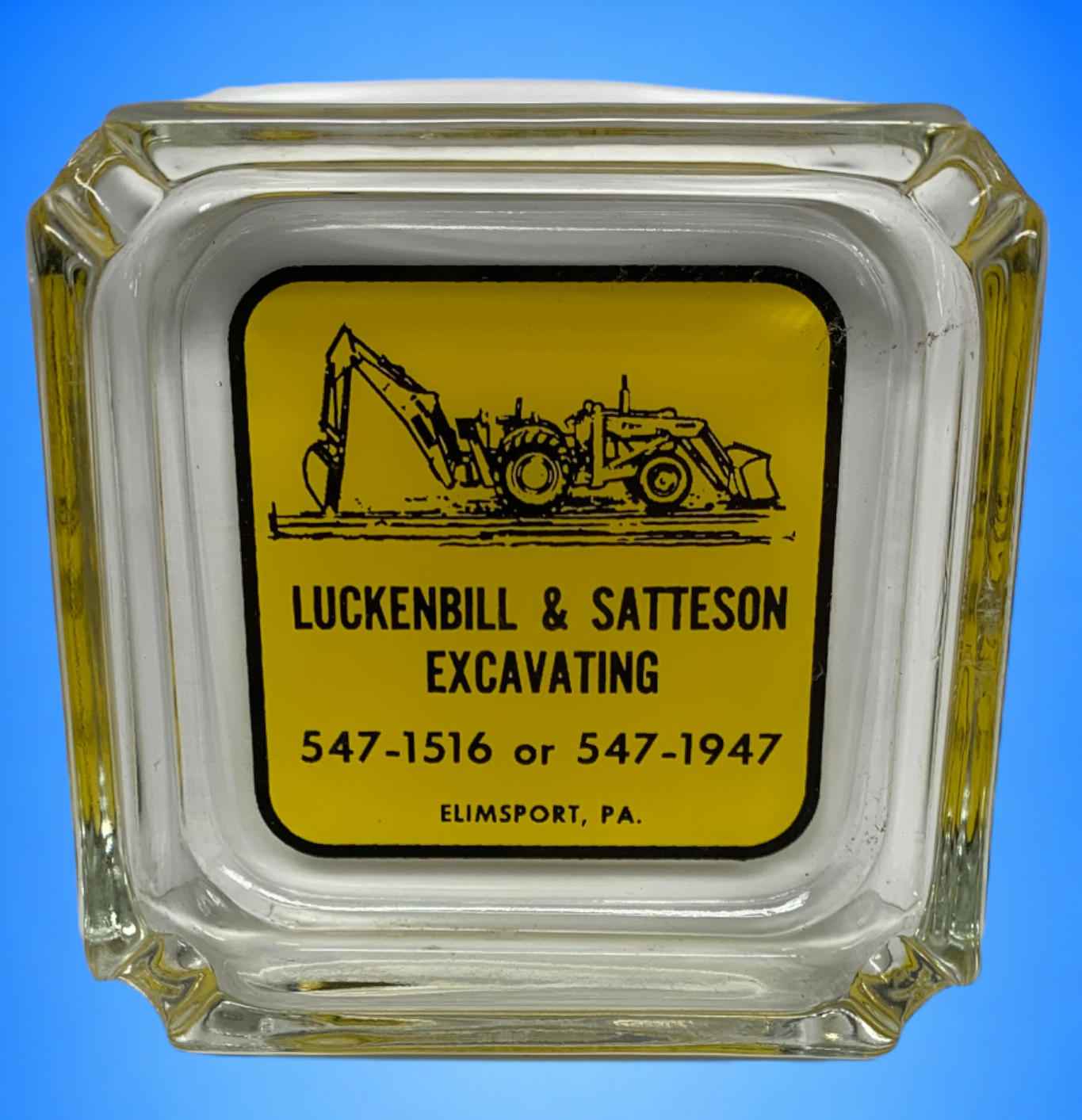 Luckinbill & Satteson Excavating  Ashtray