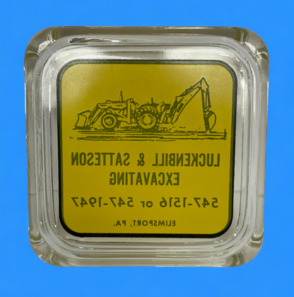 Luckinbill & Satteson Excavating  Ashtray