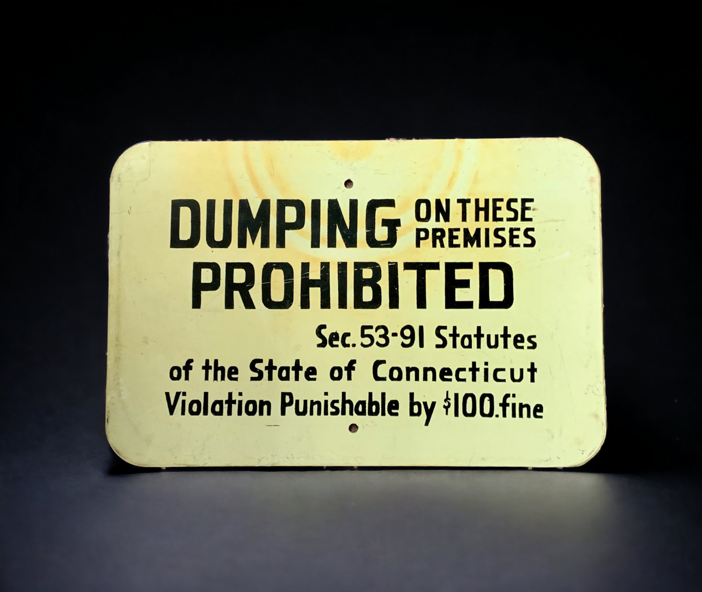 Dumping Prohibited