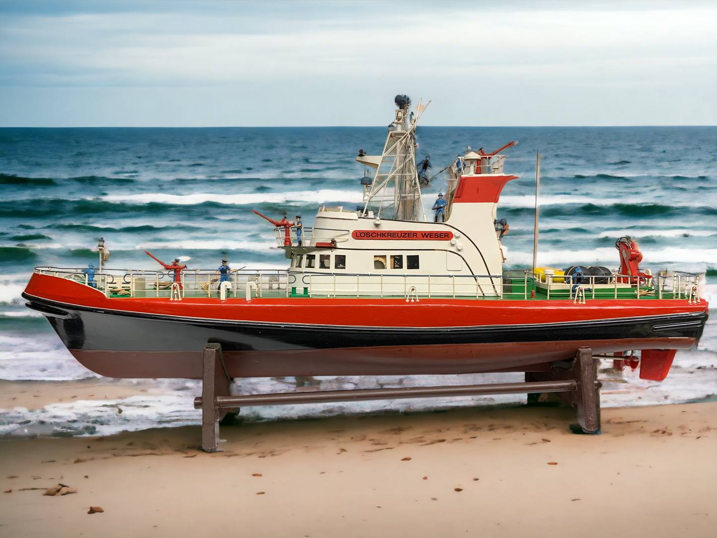 Model Fire Boat