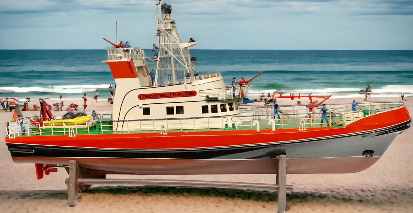 Model Fire Boat