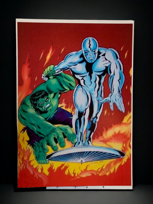 Hulk and Silver Surfer