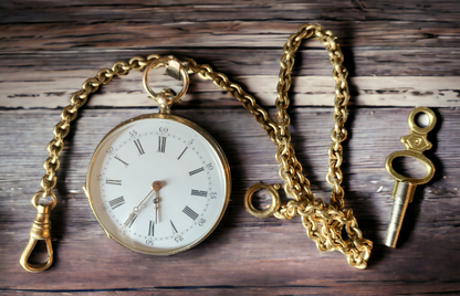 Antique 14K Gold Pocket Watch