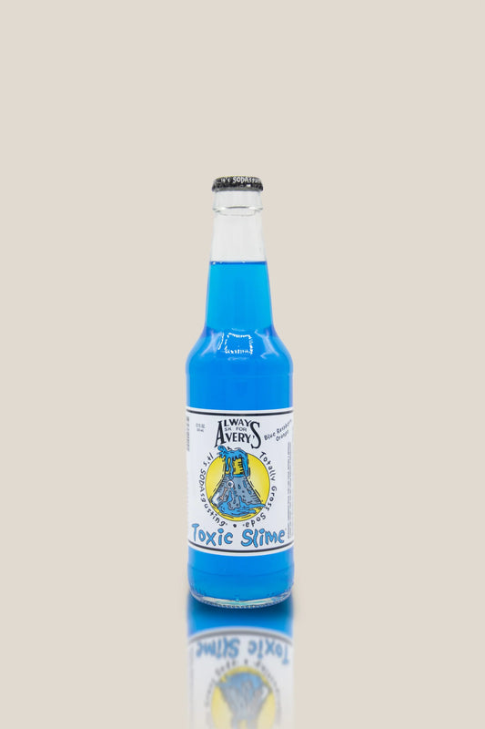 Avery's Toxic Slime Totally Gross Soda